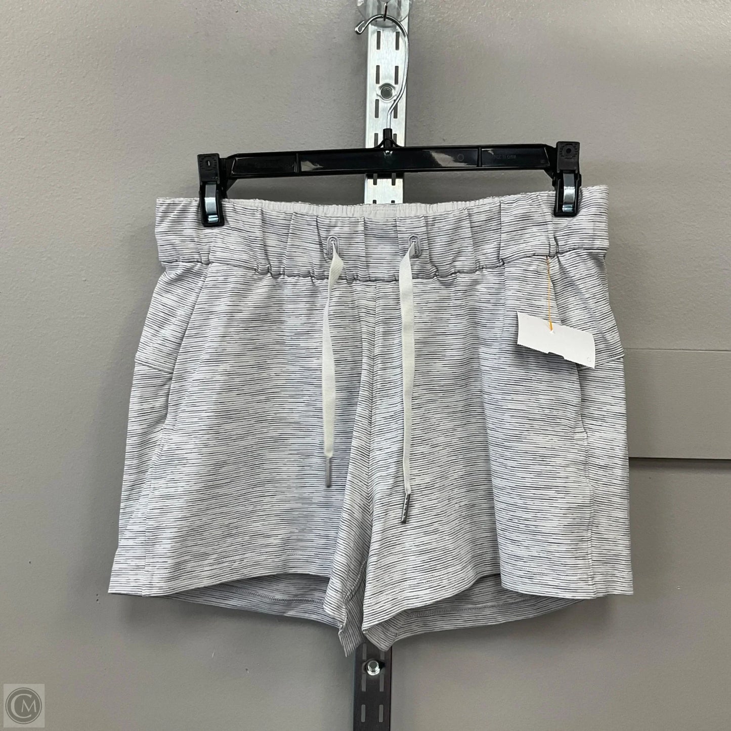 Athletic Shorts By Lululemon In Grey, Size: 4
