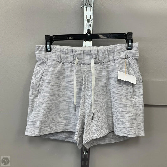 Athletic Shorts By Lululemon In Grey, Size: 4