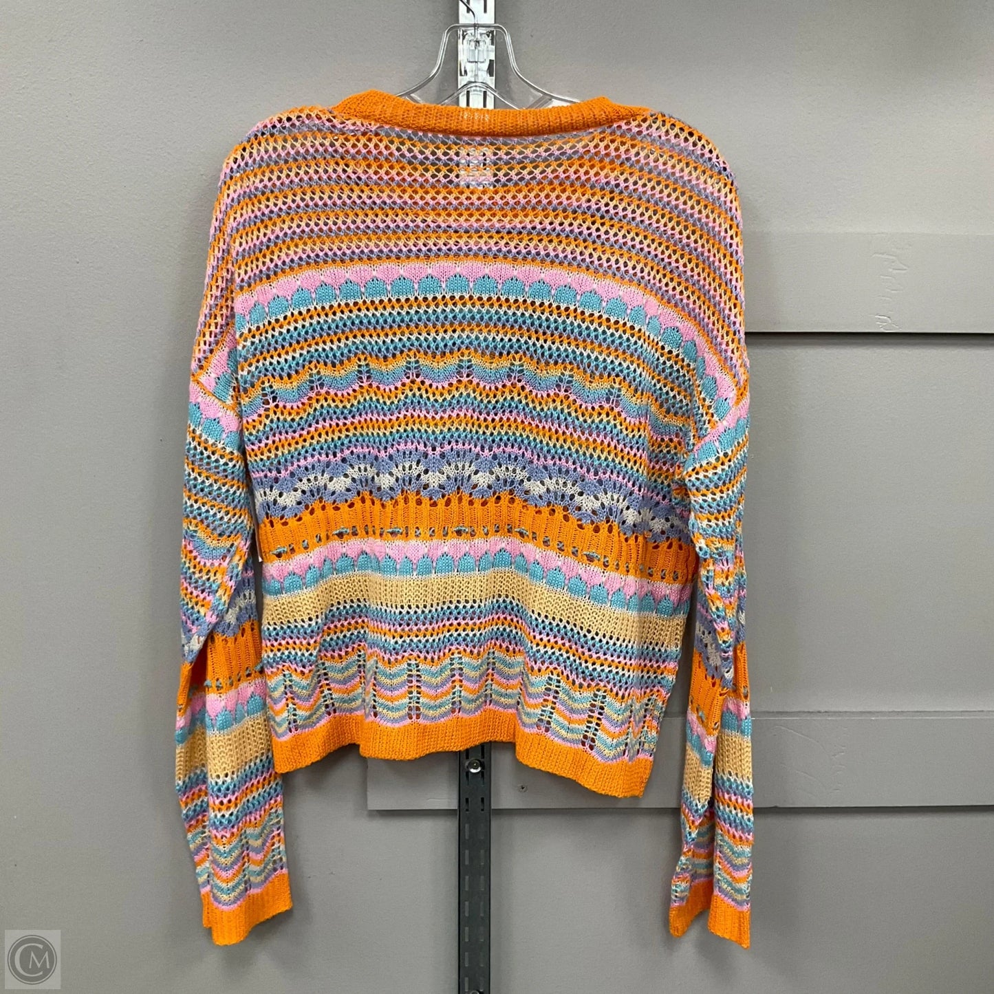 Top Long Sleeve By Clothes Mentor In Multi-colored, Size: L