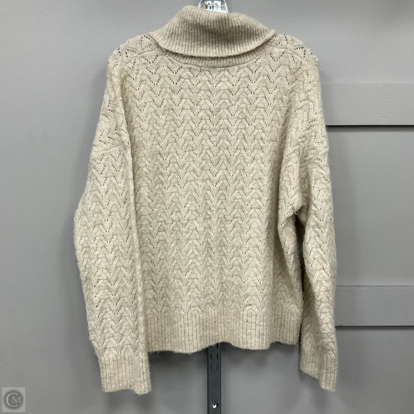 Sweater By Old Navy In Cream, Size: L