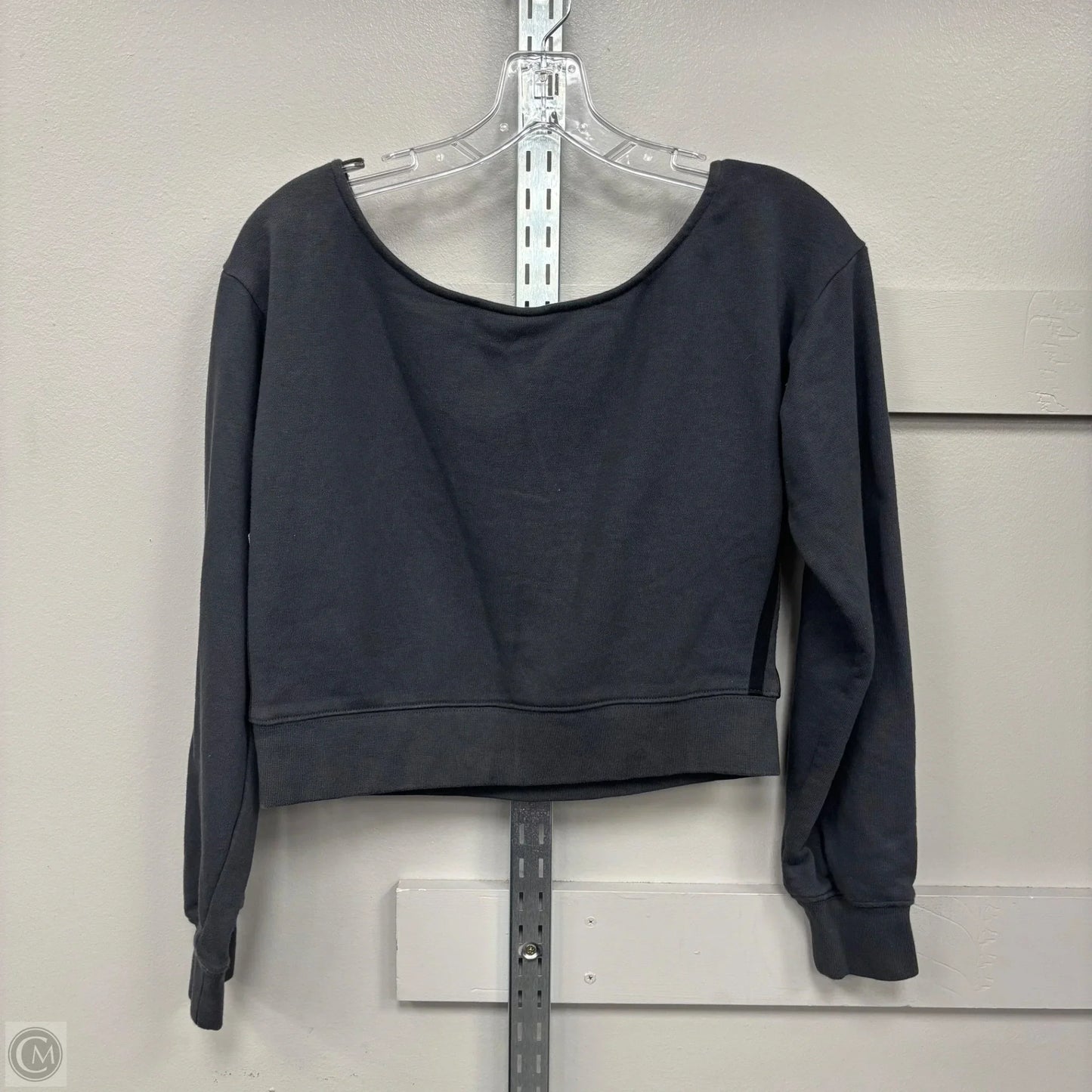Sweatshirt Crewneck By Adidas In Grey, Size: Xs