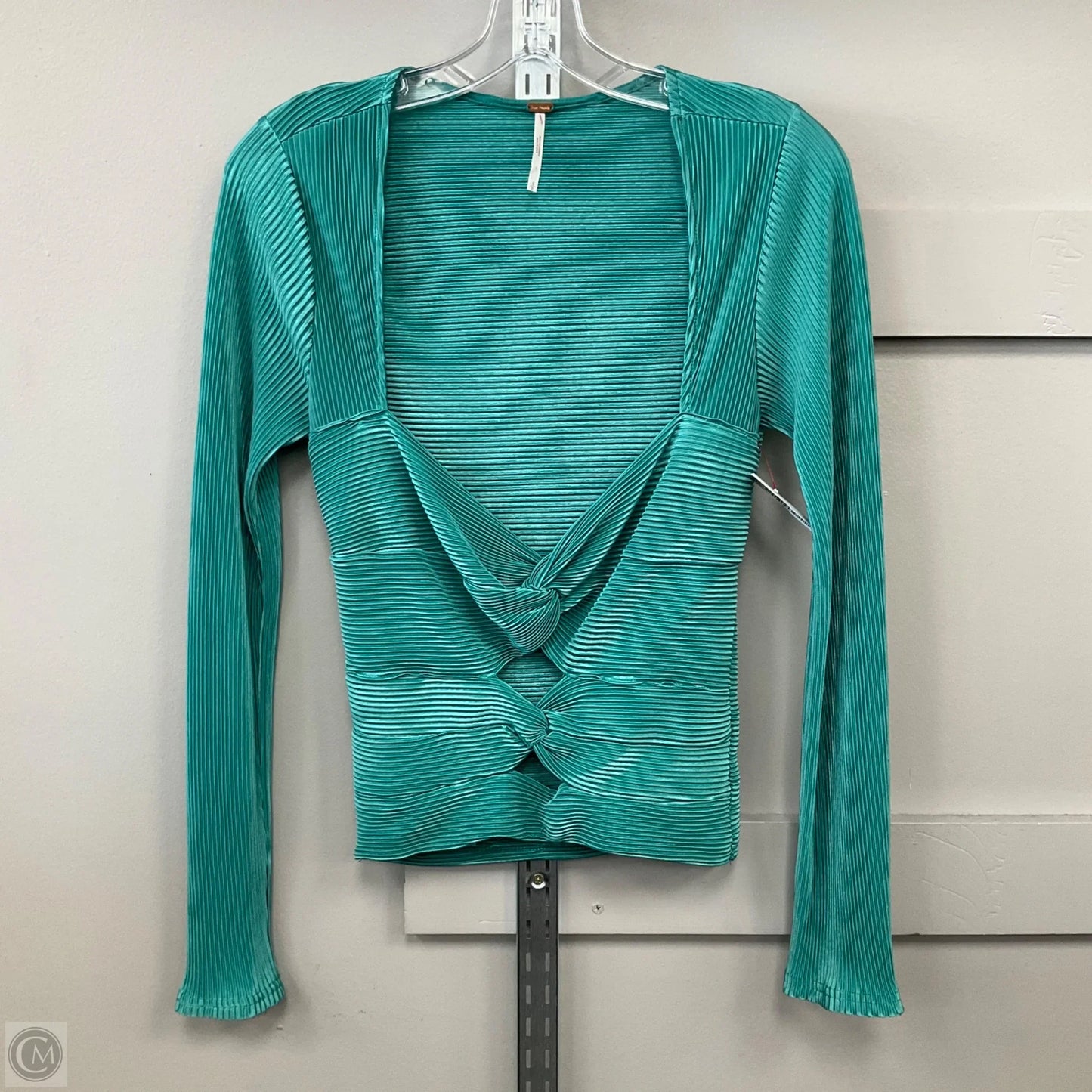 Top Long Sleeve Basic By Free People In Green, Size: S