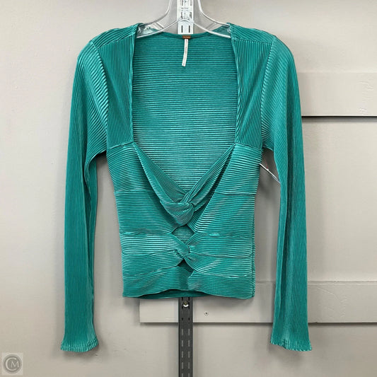 Top Long Sleeve Basic By Free People In Green, Size: S