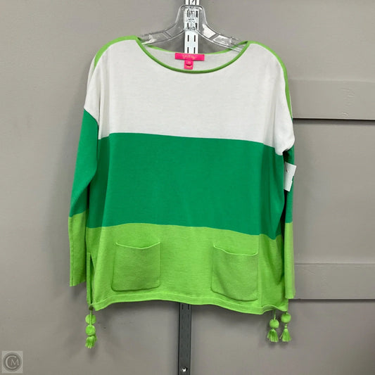 Top Long Sleeve Designer By Lilly Pulitzer In Multi-colored, Size: Xs