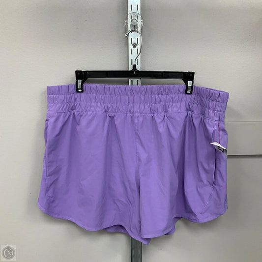 Athletic Shorts By Members Mark In Purple, Size: Xxl