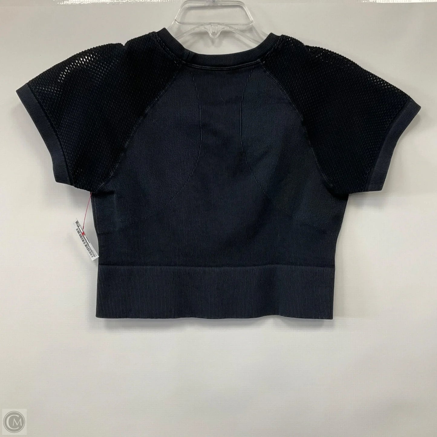 Athletic Top Short Sleeve By Joy Lab In Black, Size: L