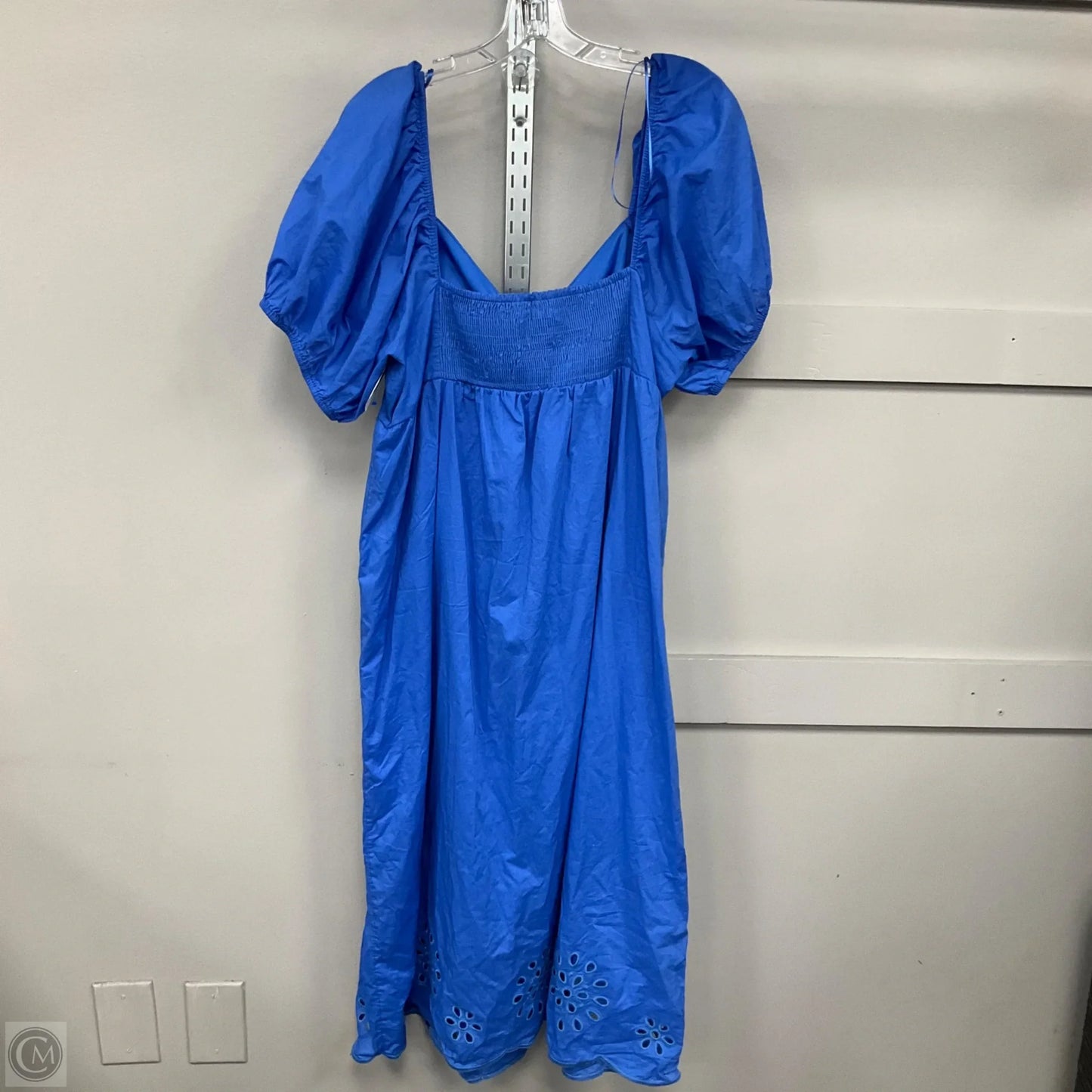 Dress Casual Midi By Lc Lauren Conrad In Blue, Size: Xxl