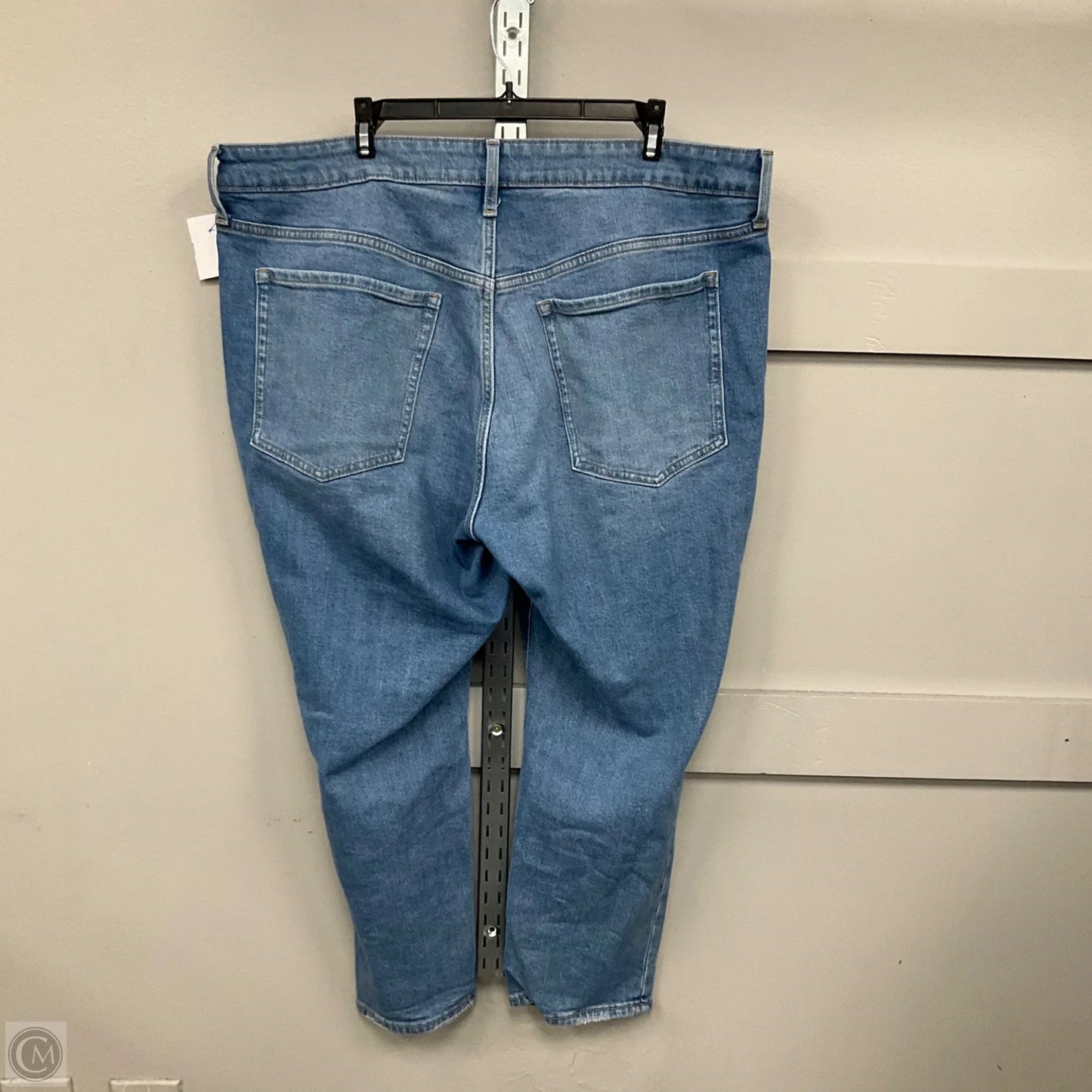 Jeans Straight By Old Navy In Blue Denim, Size: 18