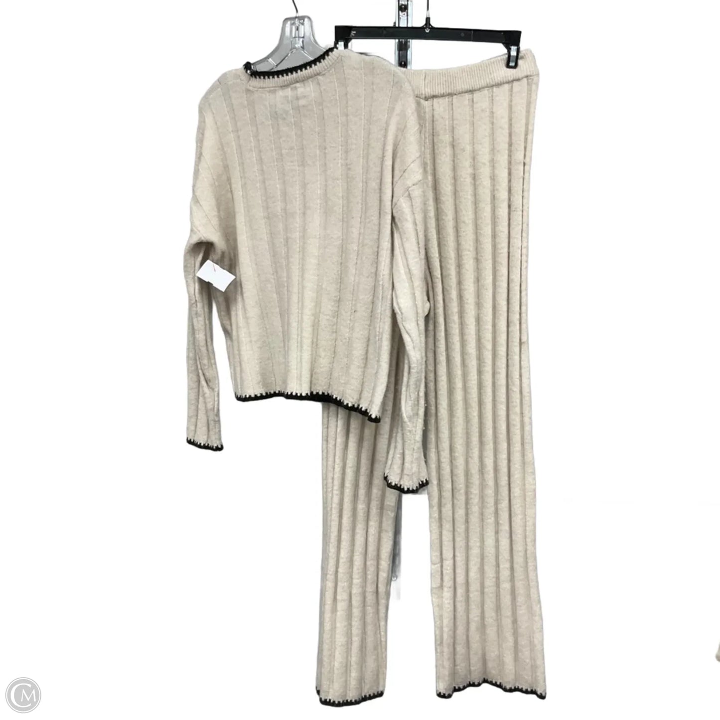 Pants Set 2pc By Sincerely Jules In Tan, Size: L