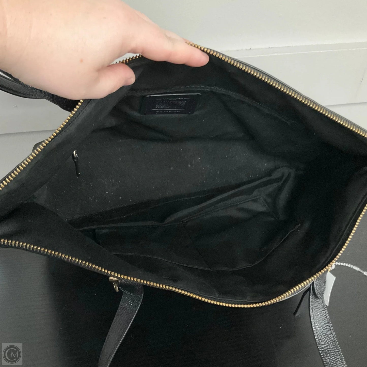 Handbag Designer By Coach, Size: Large