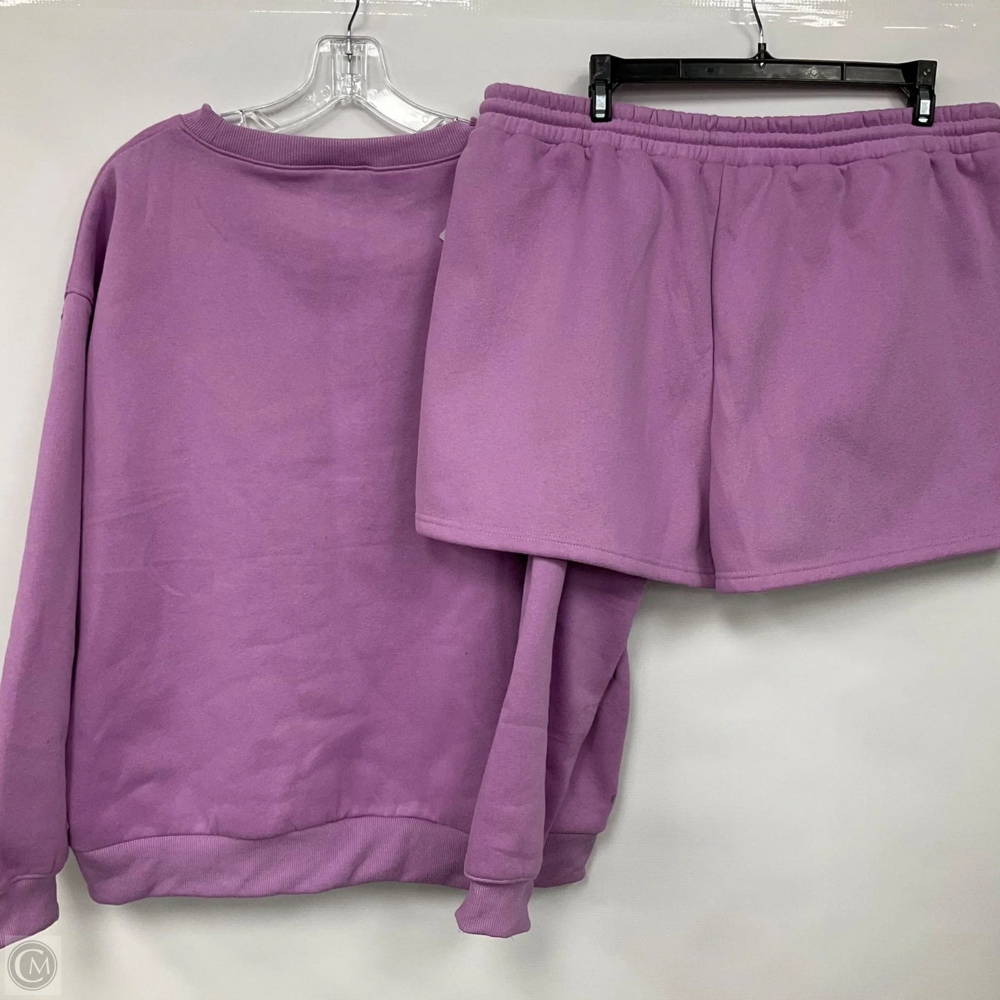 Shorts Set By Clothes Mentor In Purple, Size: Xl