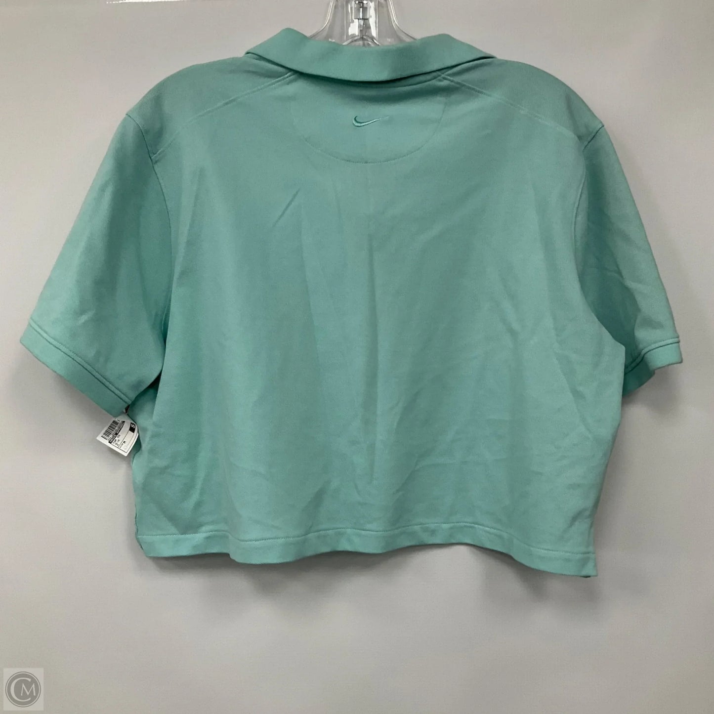 Top Short Sleeve By Nike Apparel In Blue, Size: M