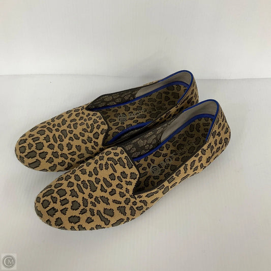 Shoes Flats By Rothys In Animal Print, Size: 12