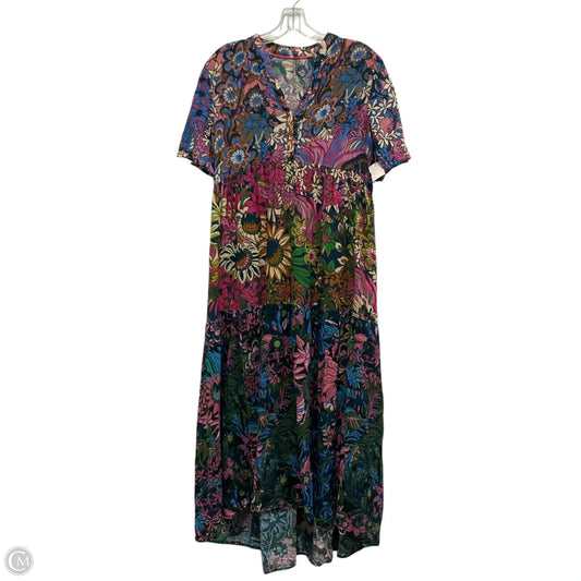 Dress Casual Maxi By Anthropologie In Multi-colored, Size: Xs