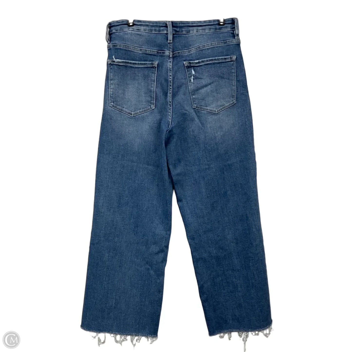 Jeans Straight By Vervet In Blue Denim, Size: 10