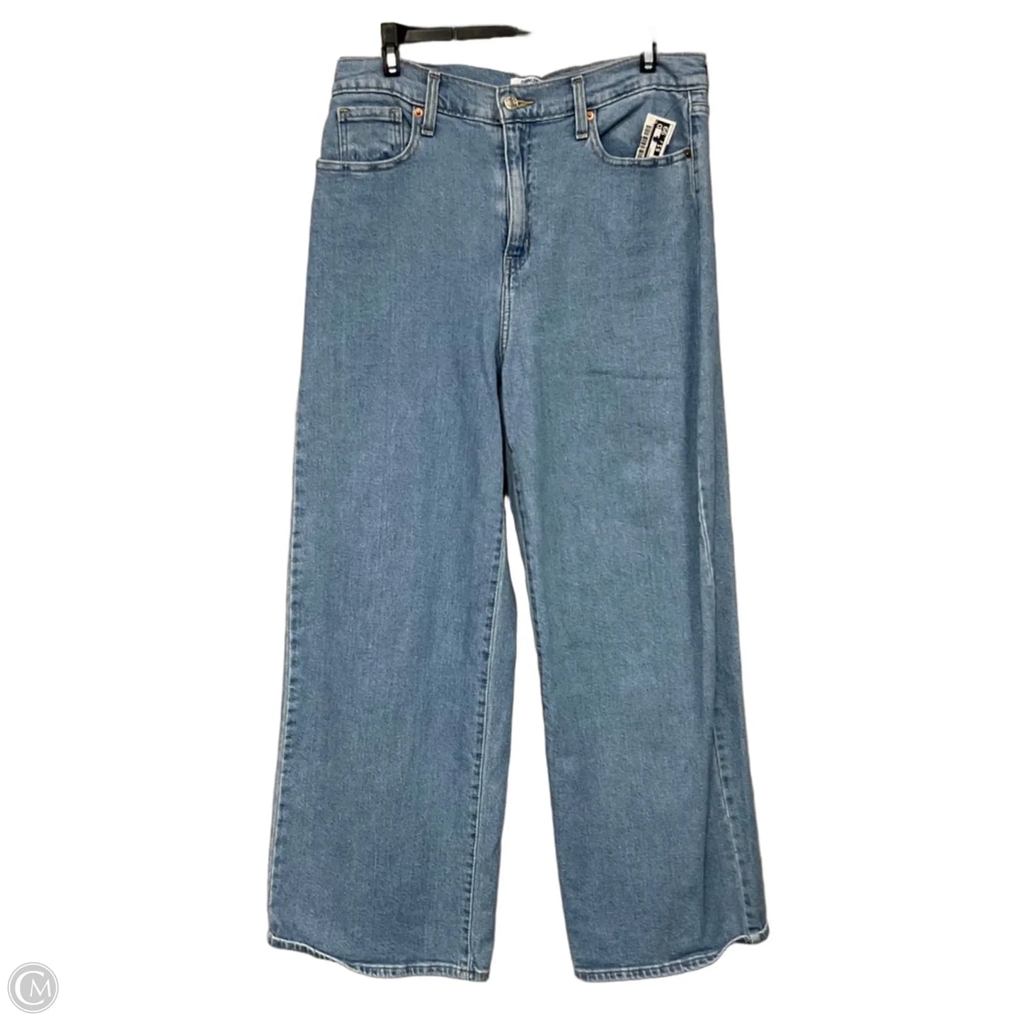 Jeans Straight By Levis In Blue Denim, Size: 8