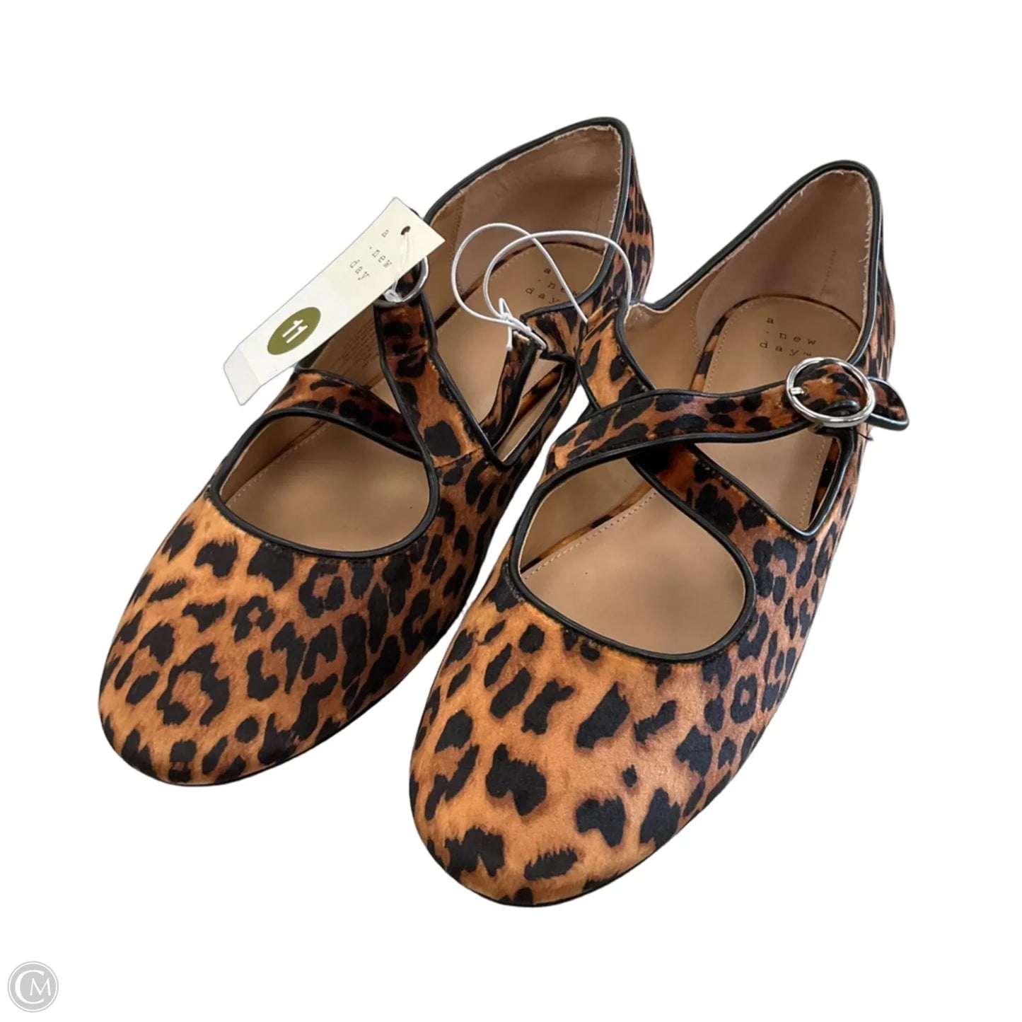 Shoes Flats By A New Day In Animal Print, Size: 11