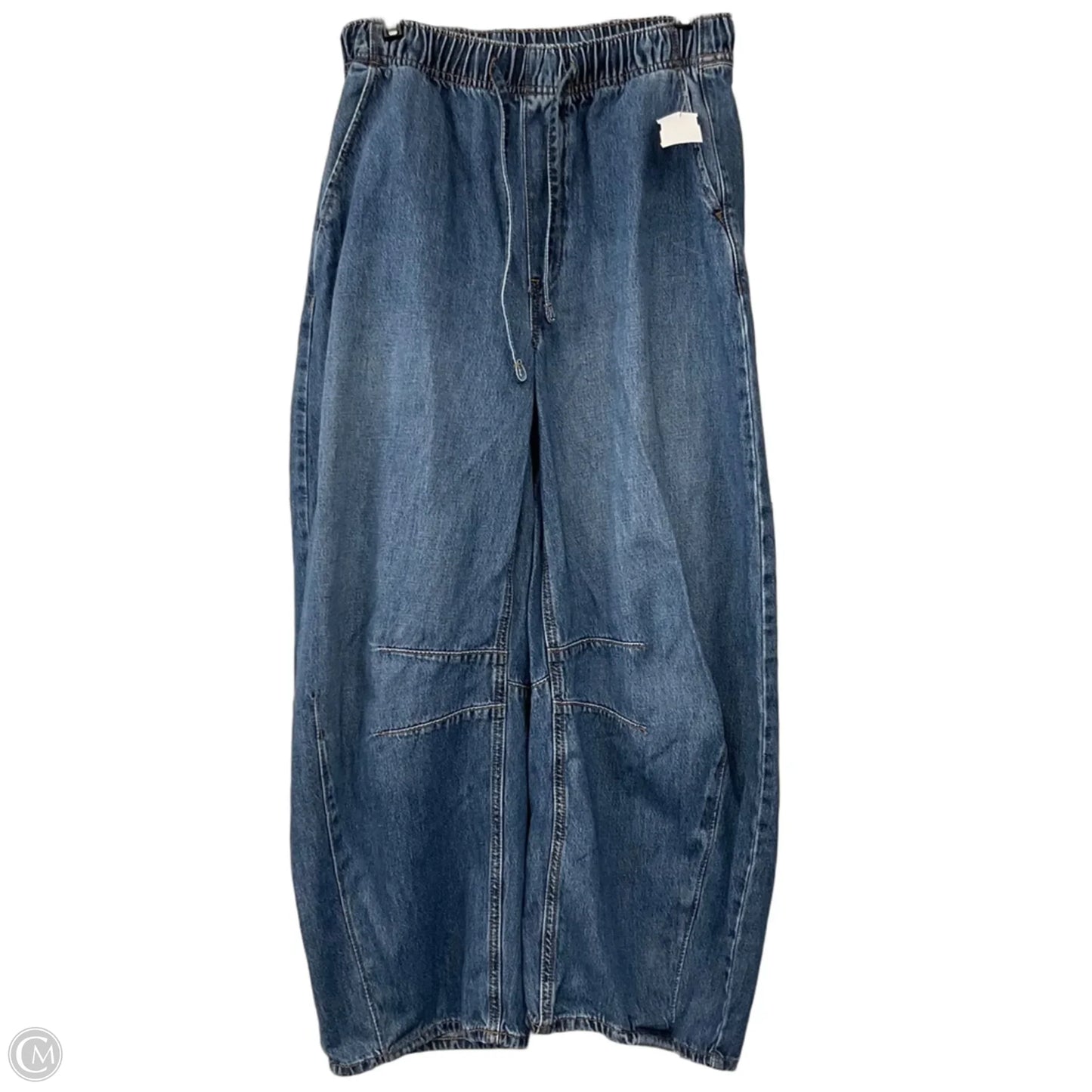 Jeans Wide Leg By Old Navy In Blue Denim, Size: Xs