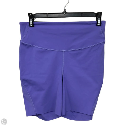 Athletic Shorts By Lululemon In Purple, Size: 8