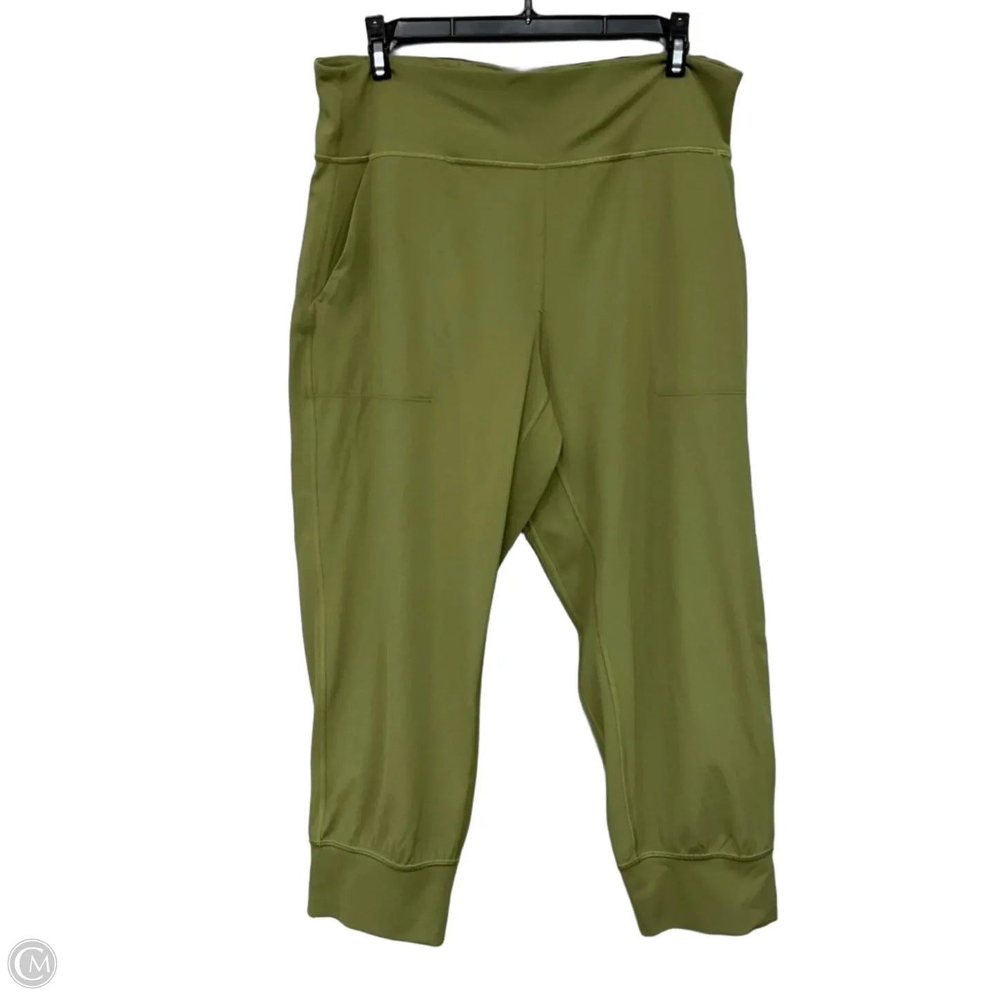 Athletic Pants By Lululemon In Green, Size: 12