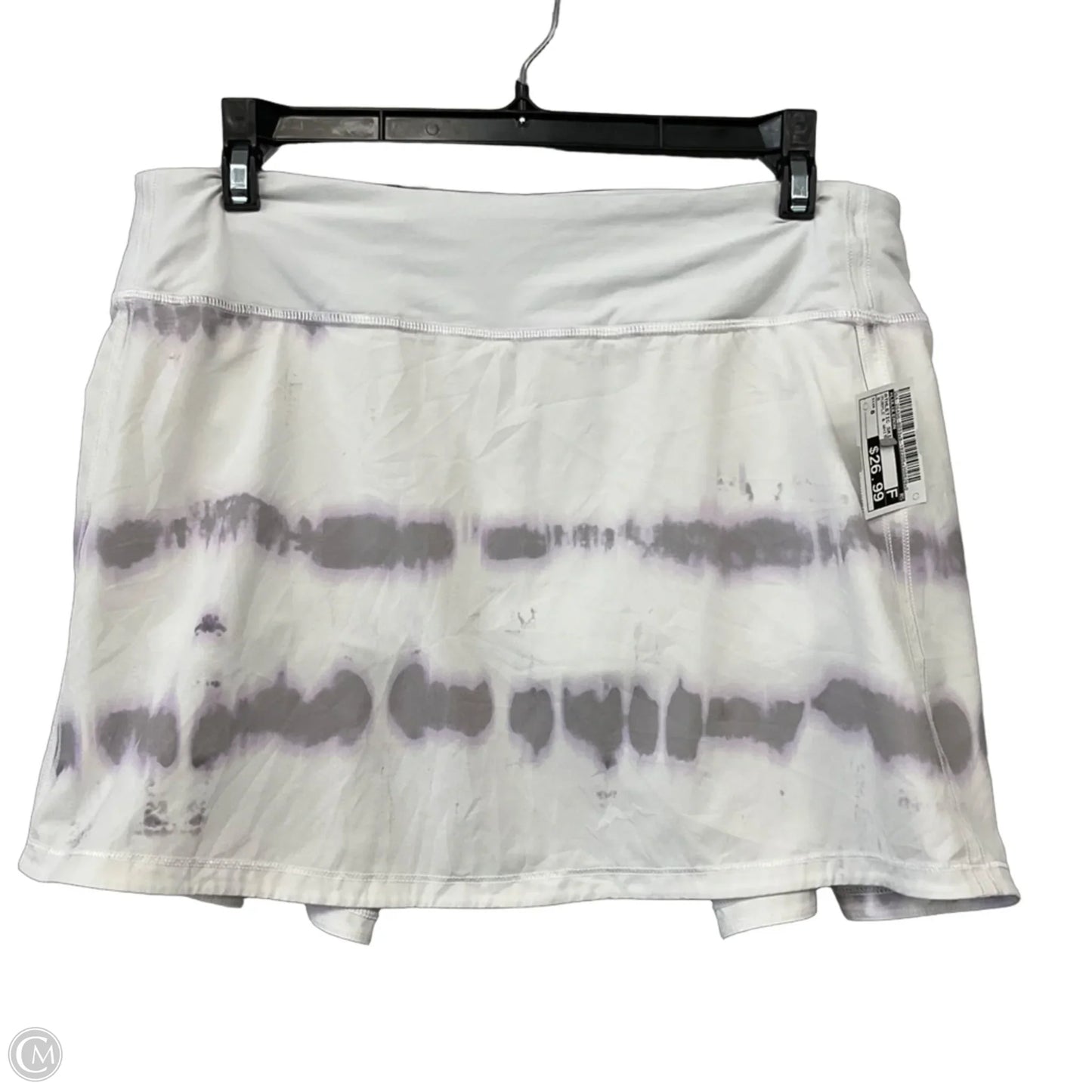 Athletic Skirt By Lululemon In Purple & White, Size: 8