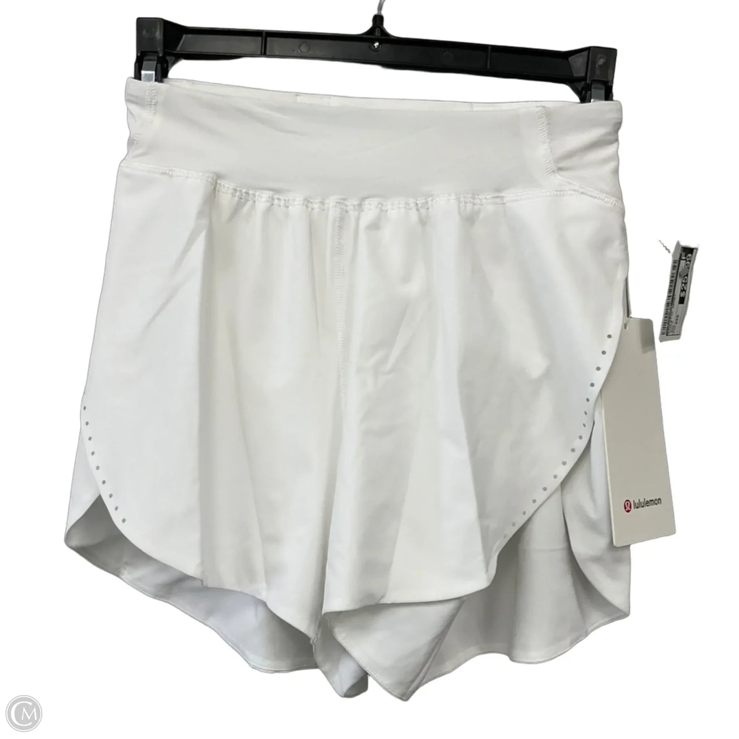 Athletic Skort By Lululemon In White, Size: Xxs
