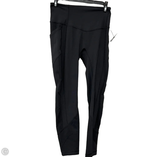 Athletic Leggings By Lululemon In Black, Size: 6
