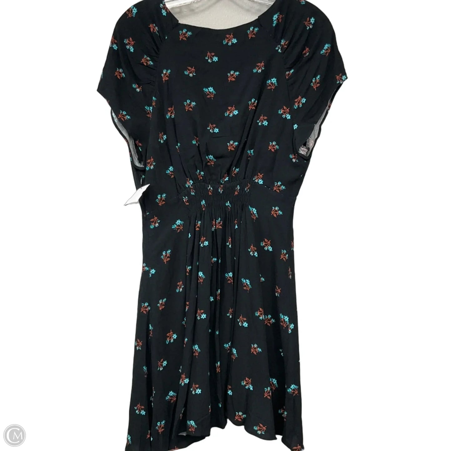 Dress Casual Midi By Free People In Black & Blue, Size: M