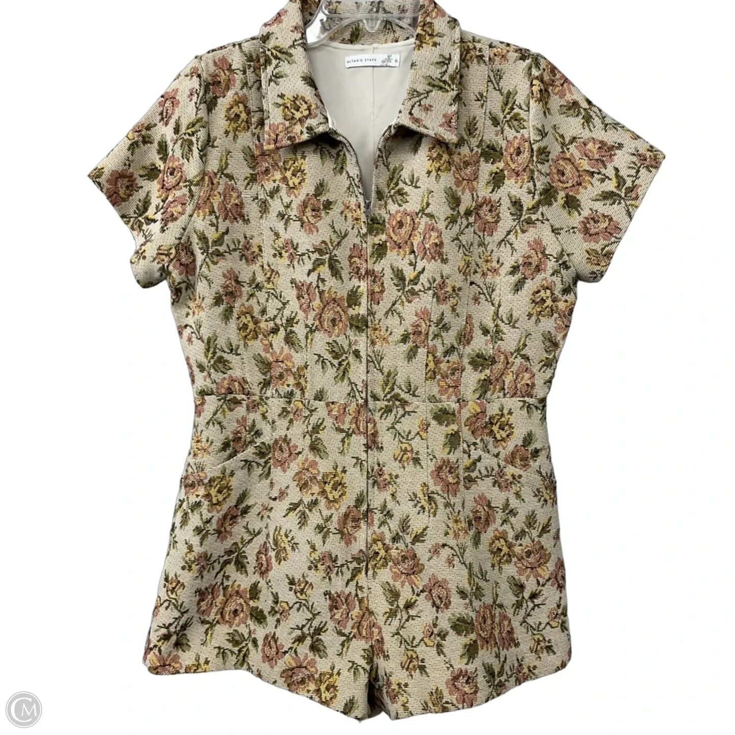 Romper By Altard State In Floral Print, Size: Xl