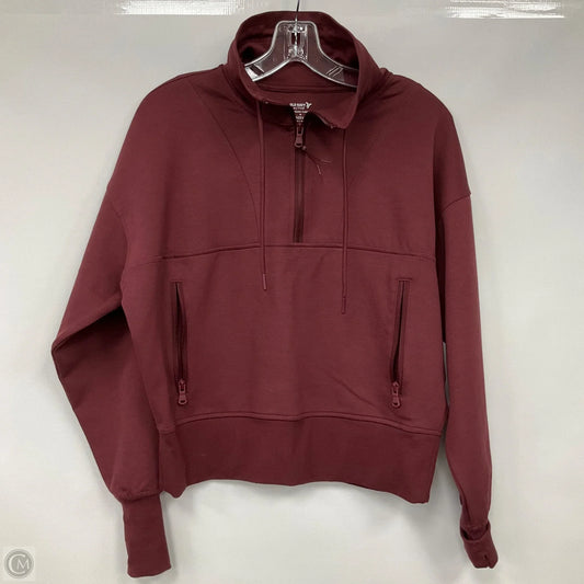 Athletic Sweatshirt Collar By Old Navy In Maroon, Size: M