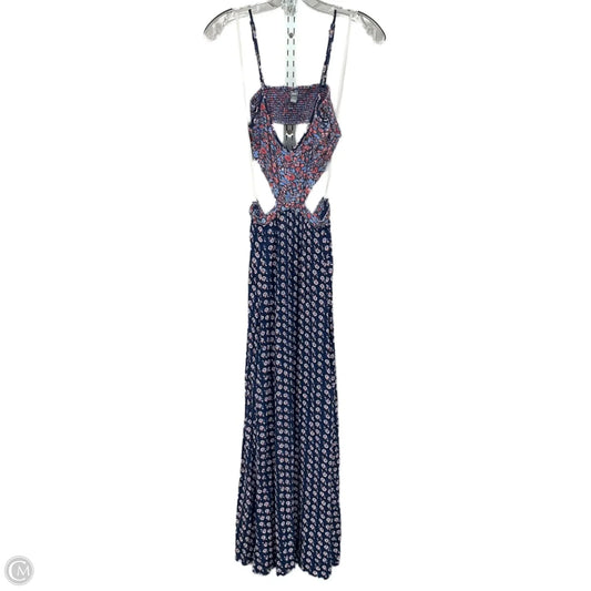 Dress Casual Maxi By Aerie In Floral Print, Size: M