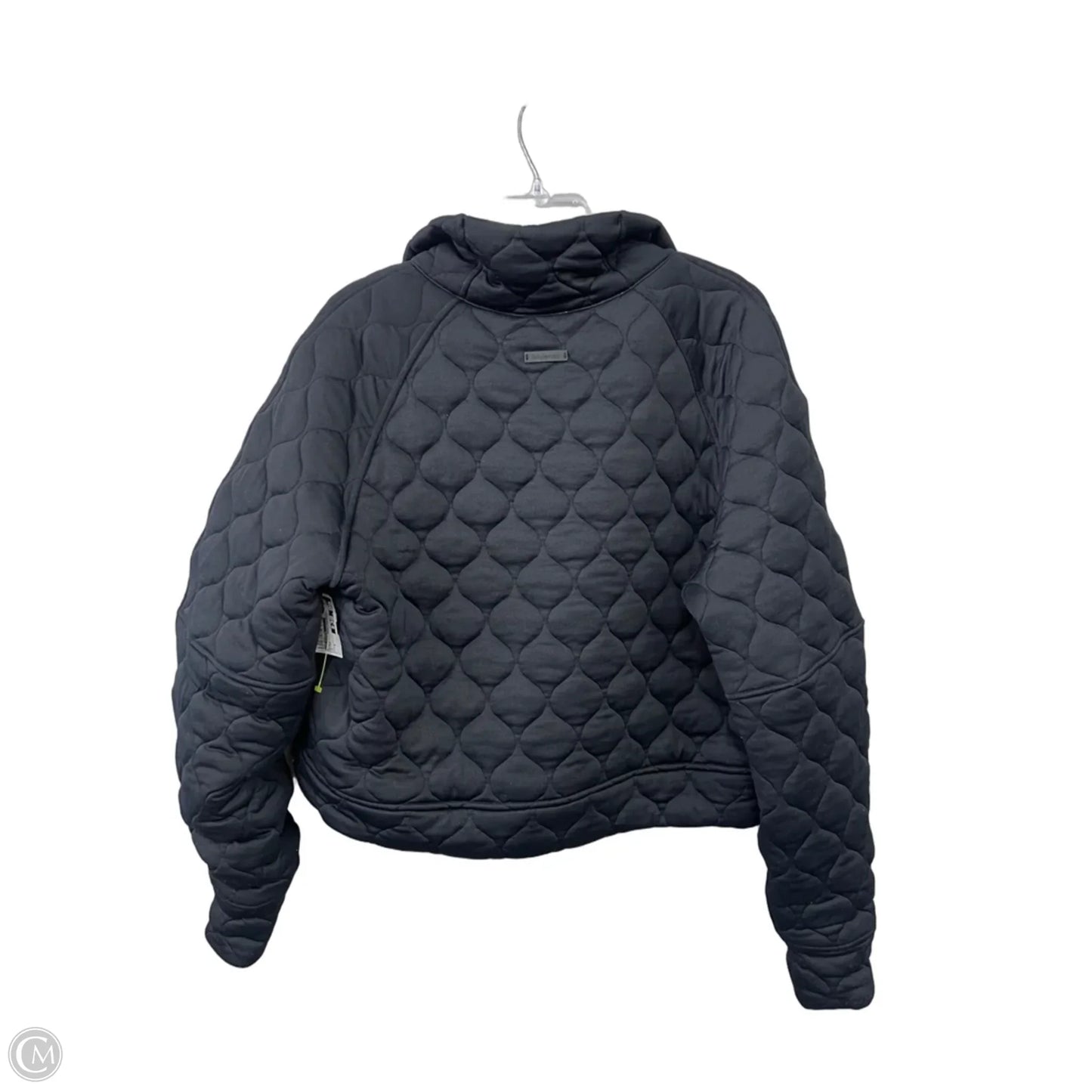 Athletic Sweatshirt Collar By Lululemon In Black, Size: M