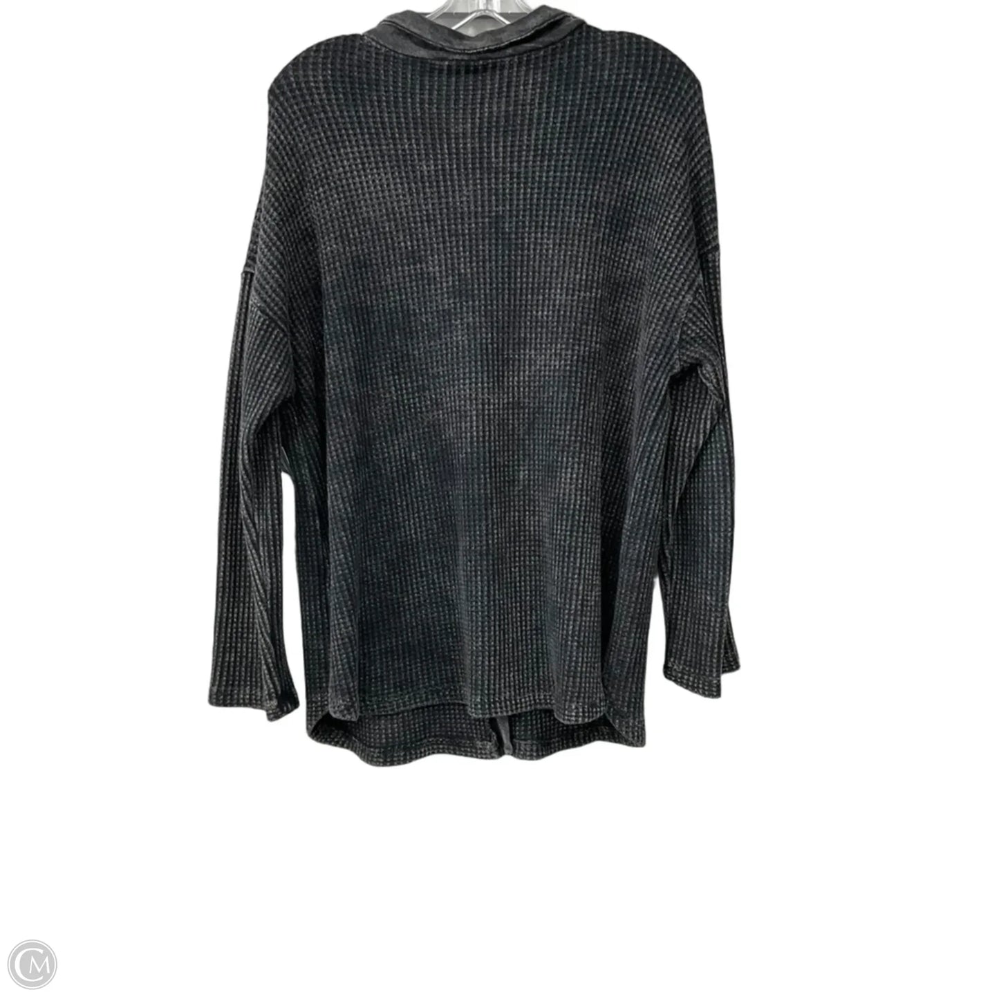 Jacket Shirt By Bucketlist In Black, Size: S
