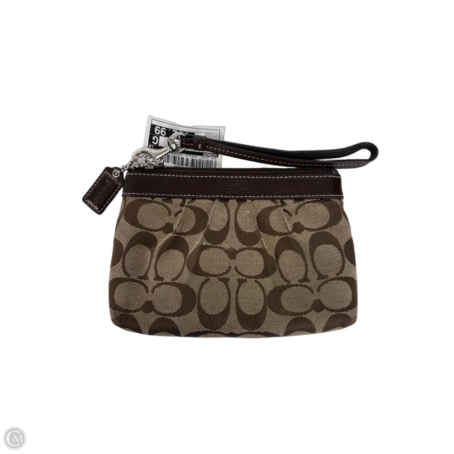 Wristlet Designer By Coach, Size: Medium
