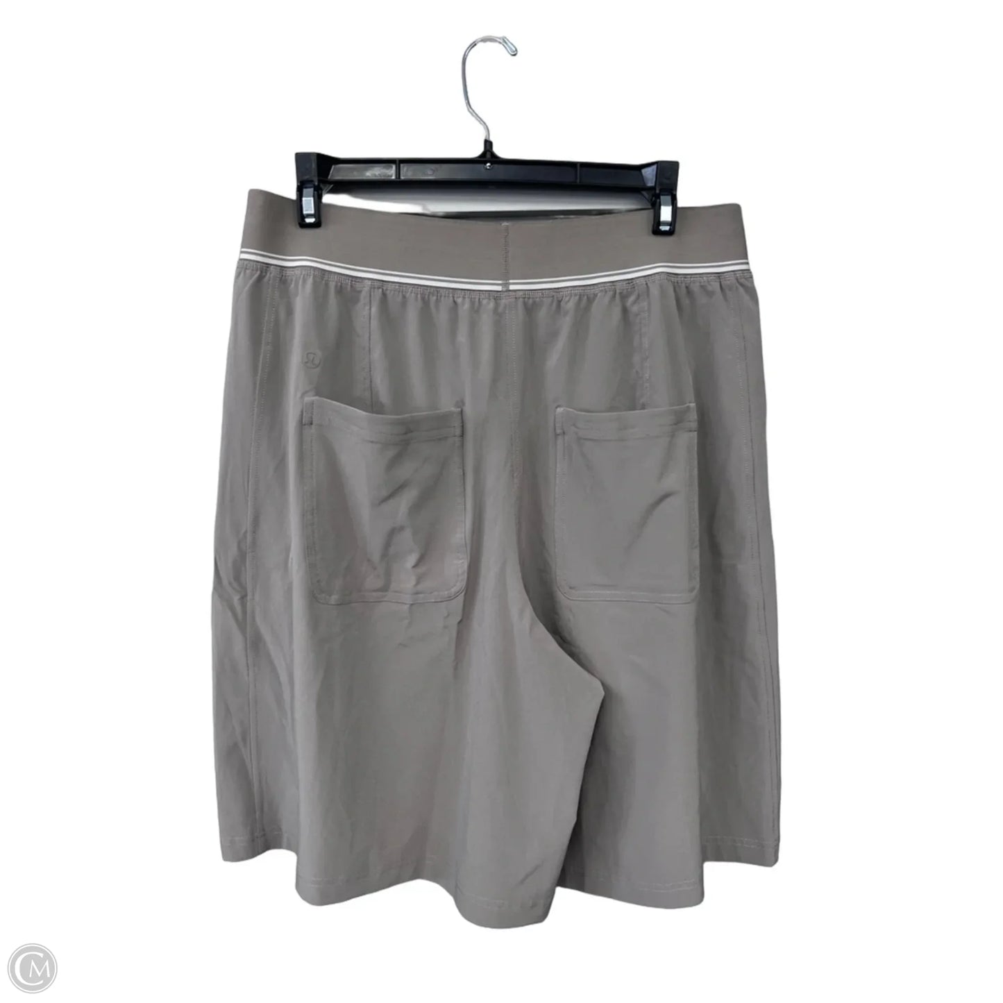 Athletic Shorts By Lululemon In Brown, Size: L