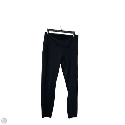 Athletic Leggings By Lululemon In Black, Size: 10