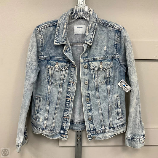 Jacket Denim By Old Navy In Blue Denim, Size: S