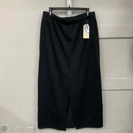 Skirt Maxi By Universal Thread In Black, Size: M