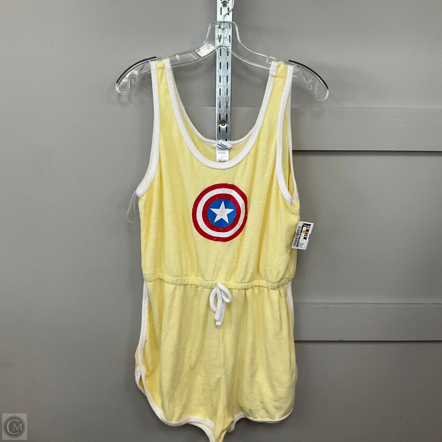 Romper By Clothes Mentor In Yellow, Size: Xl