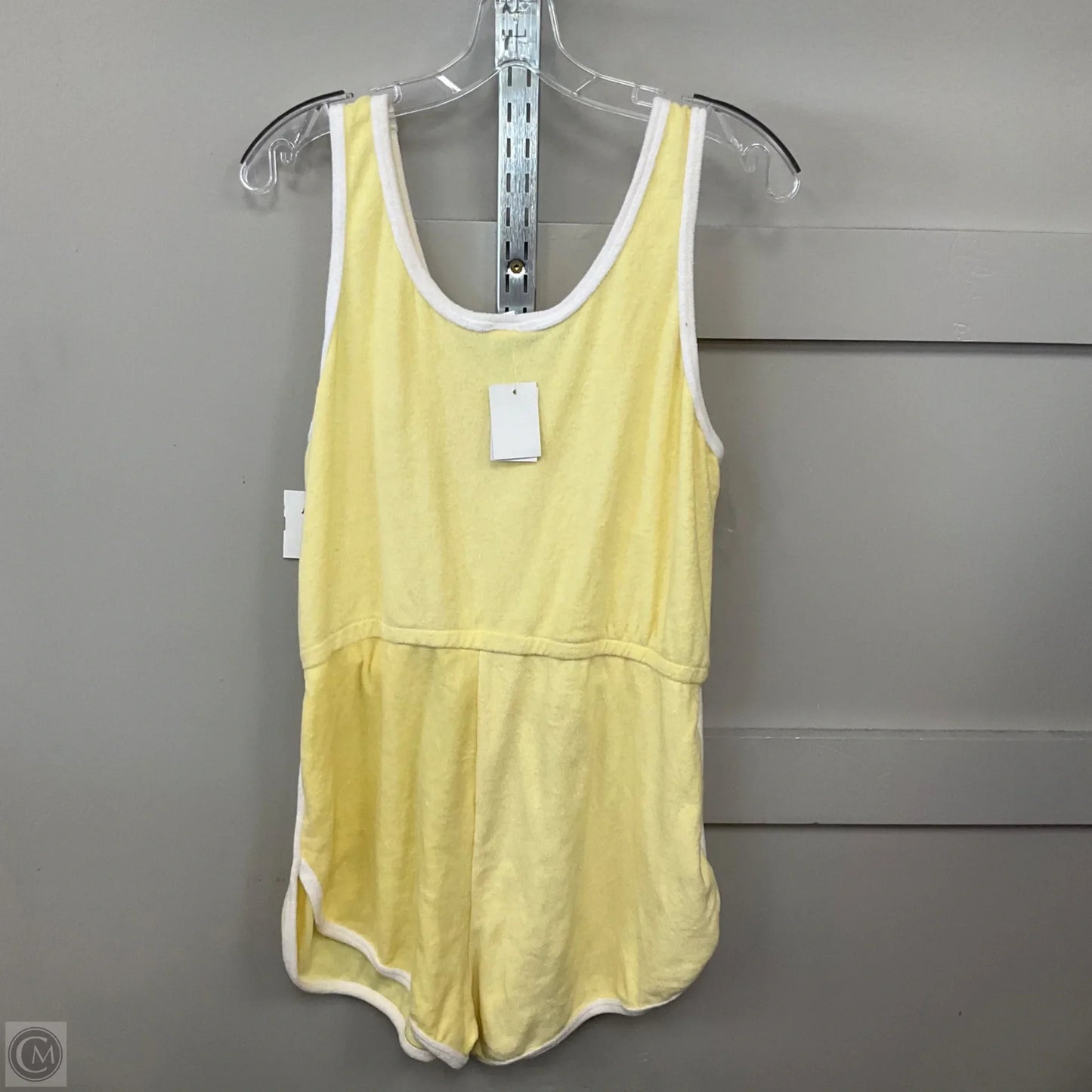 Romper By Clothes Mentor In Yellow, Size: Xl
