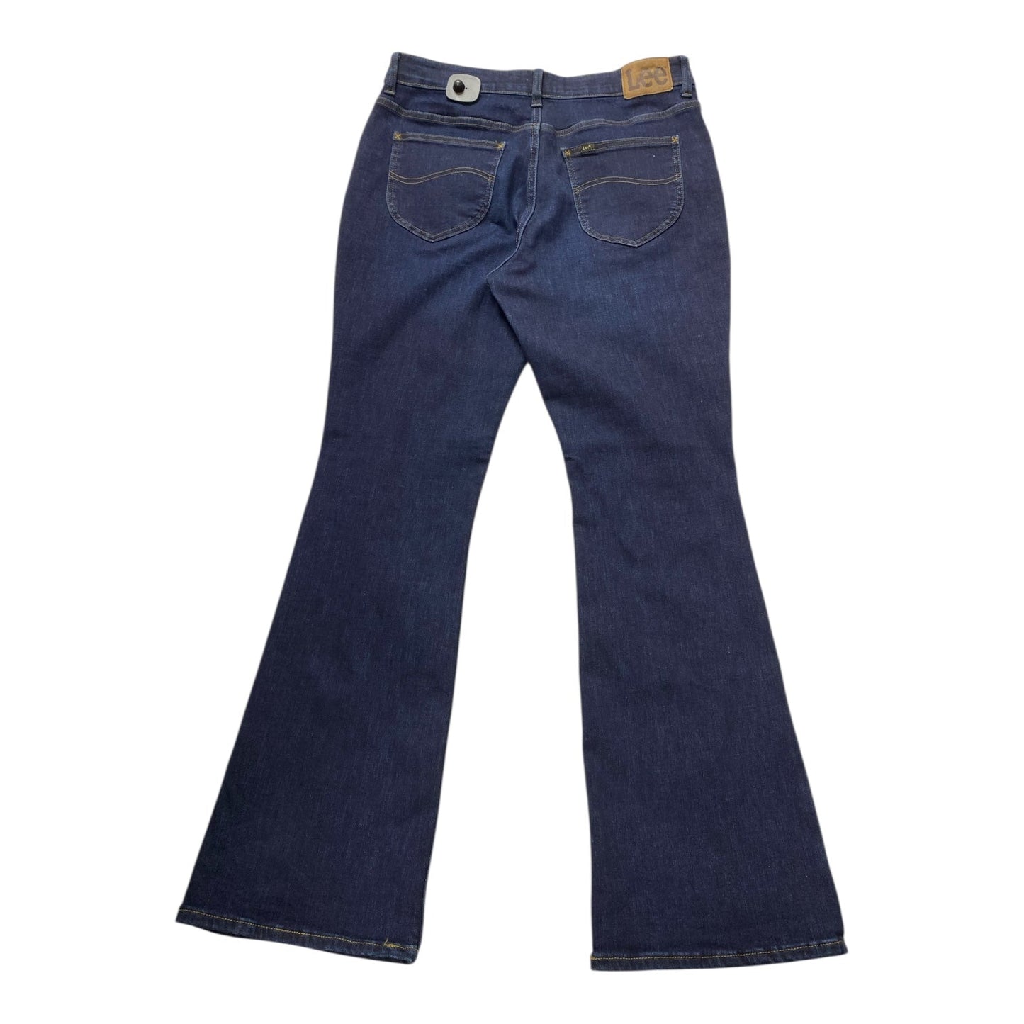 Jeans Boot Cut By Lee In Blue Denim, Size:16L