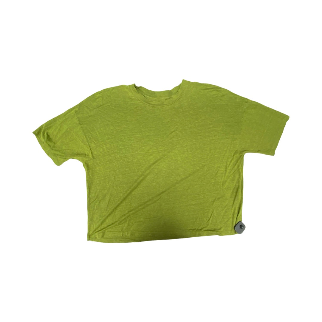 Top Ss Designer By Eileen Fisher In Green, Size:L