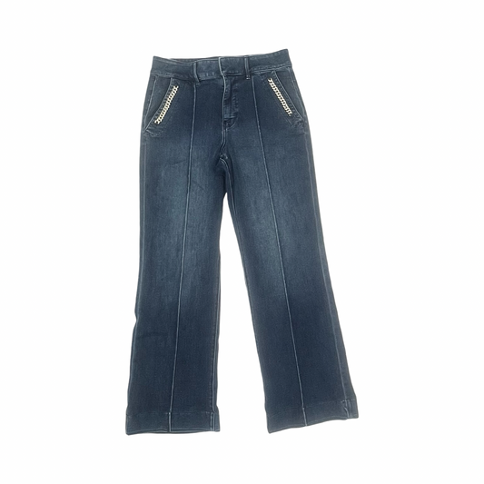 Jeans Wide Leg By White House Black Market In Blue Denim, Size:10