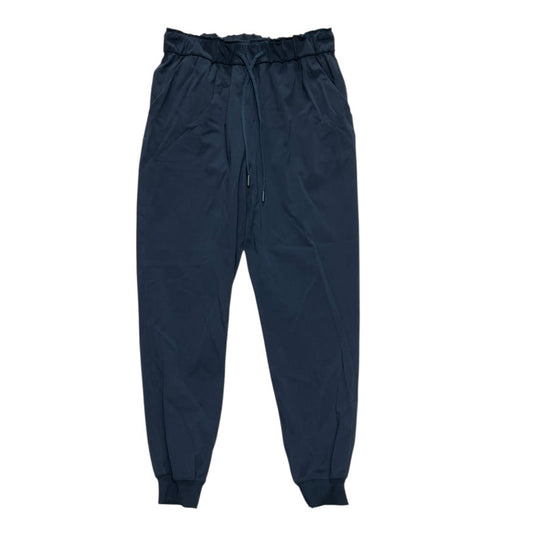 Athletic Pants By Lululemon In Navy, Size:8