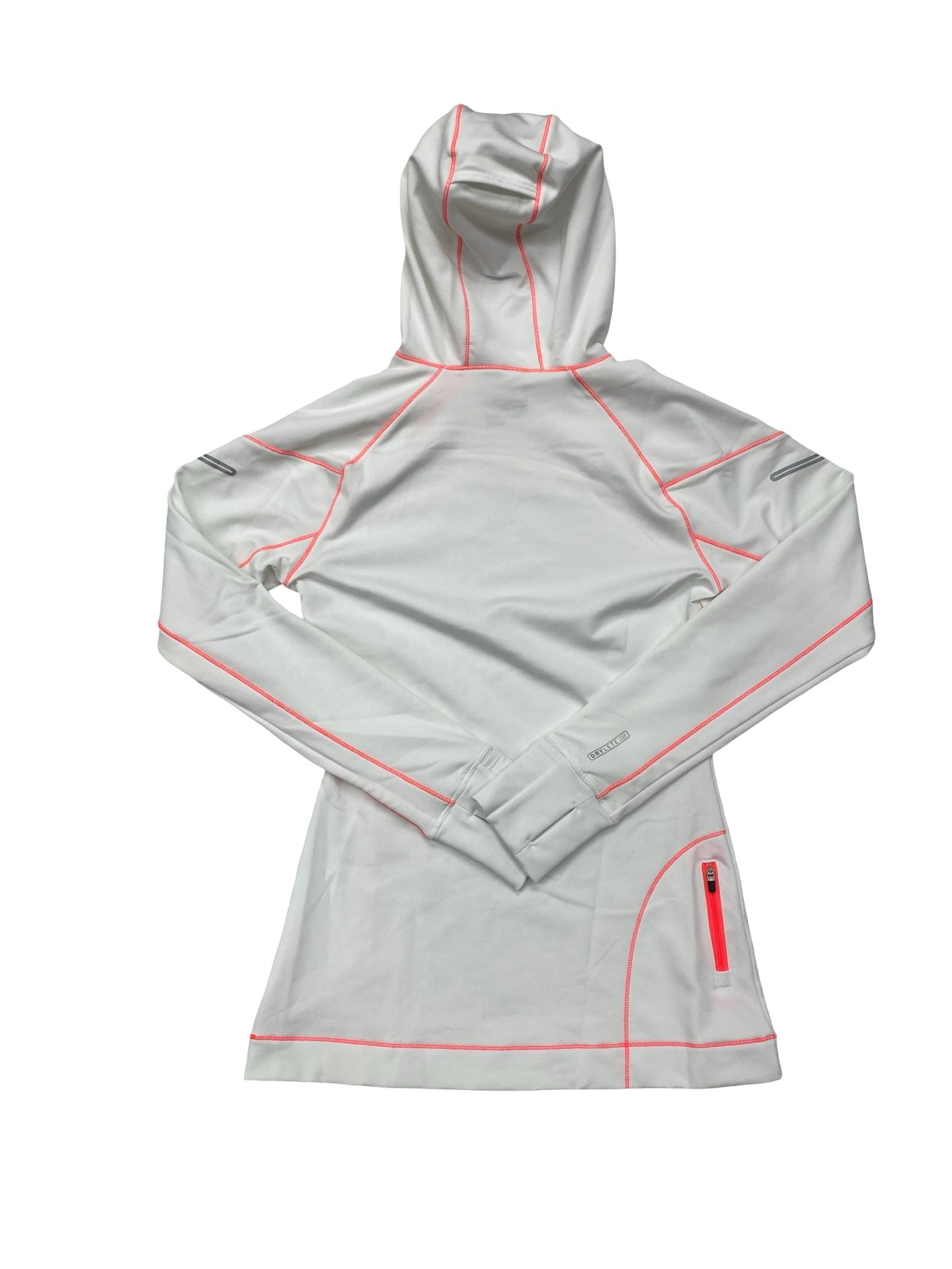 Athletic Top Ls Hoodie By Saucony In White, Size:S