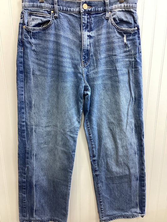 Jeans Wide Leg By Kut In Blue Denim, Size:12