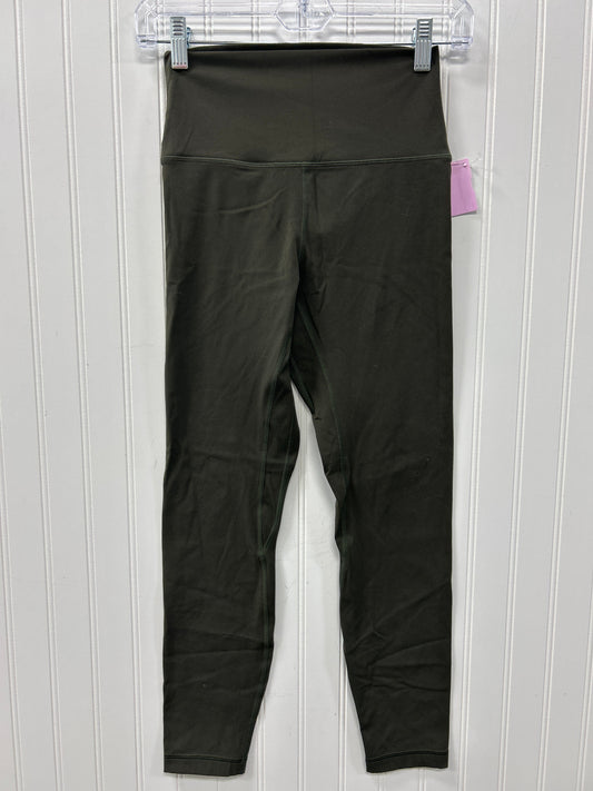 Athletic Leggings By Clothes Mentor In Green, Size:S
