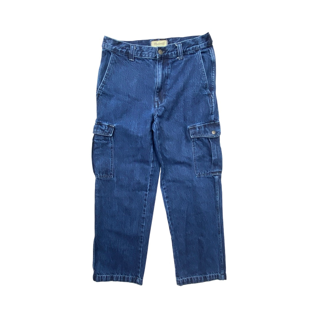 Jeans Straight By Madewell In Blue, Size:4