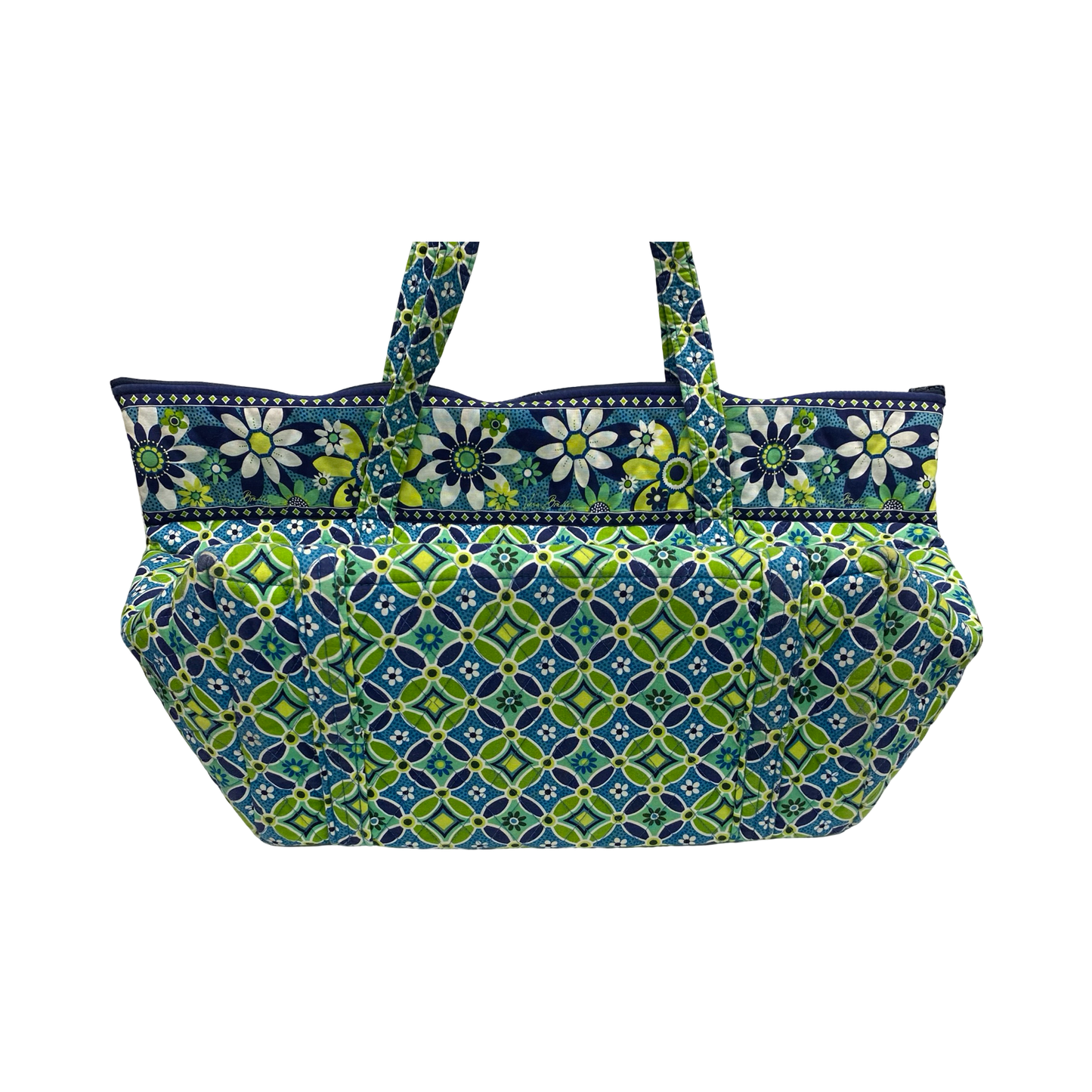 Tote By Vera Bradley In Green, Size:Large