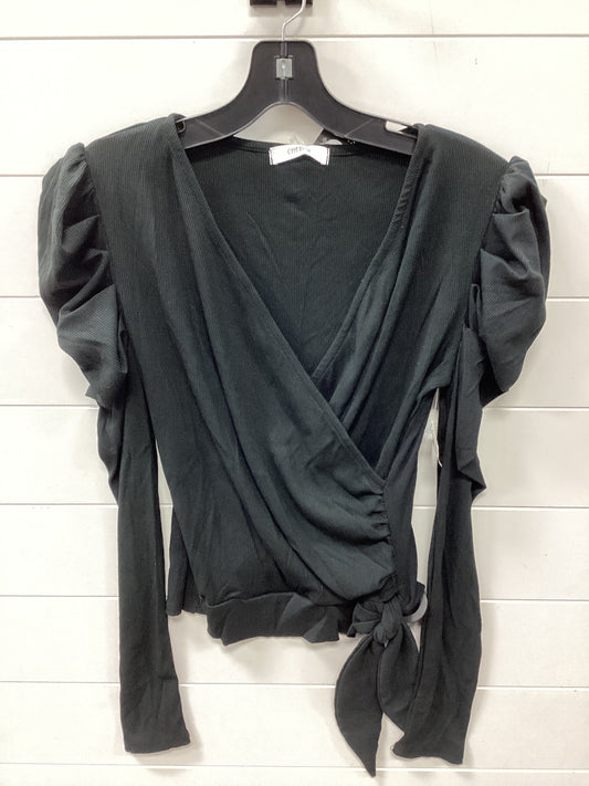 Top Ls By Cherish In Black, Size:S
